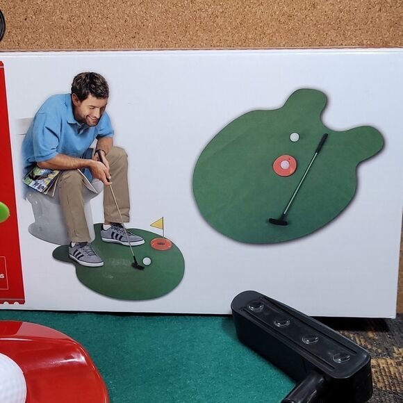 Holiday Time Toilet Golf Game - Picture 4 of 4
